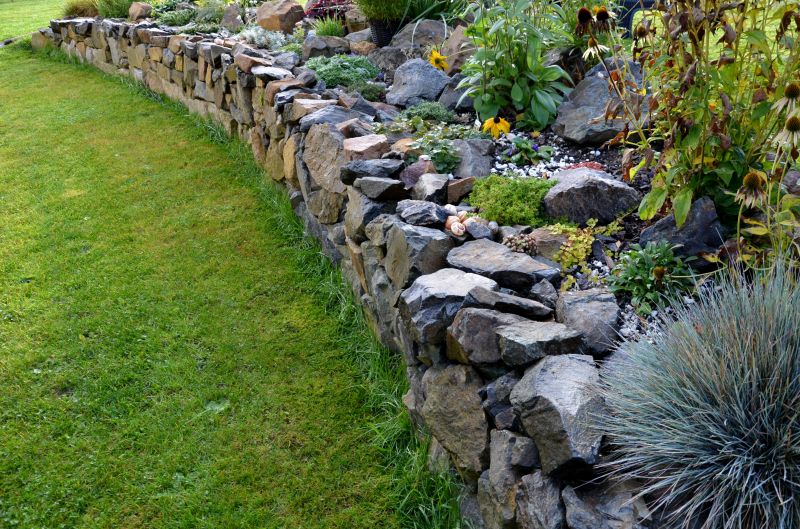 Stone Wall Fence