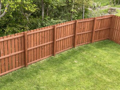 Wooden Fence Installation